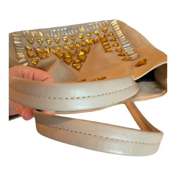 Givenchy Riccardo Tisci Era Crystal Studded Nylon Tote, Rare 4G Logo Bag w/ COA - Picture 5 of 16